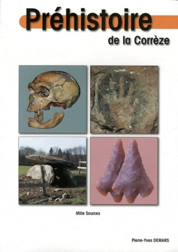 Livrenpoche : Préhistoire de la Corrèze - Pierre-yves Demars - Livre
