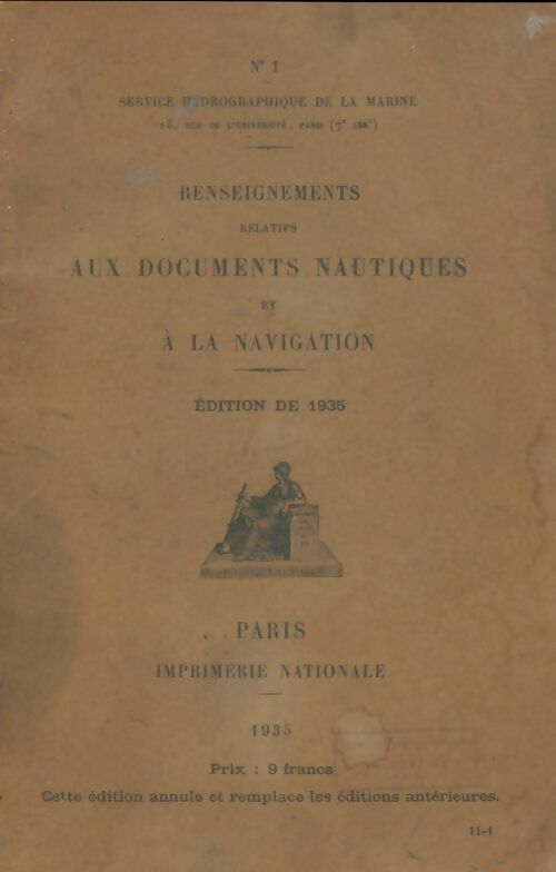 Livrenpoche : Renseignements relatifs aux documents nautiques et à la navigation - Collectif - Livre