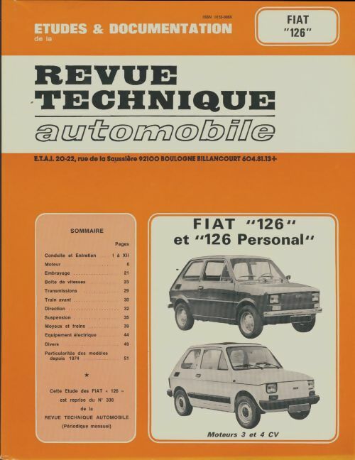Livrenpoche : Fiat 126 - Collectif - Livre