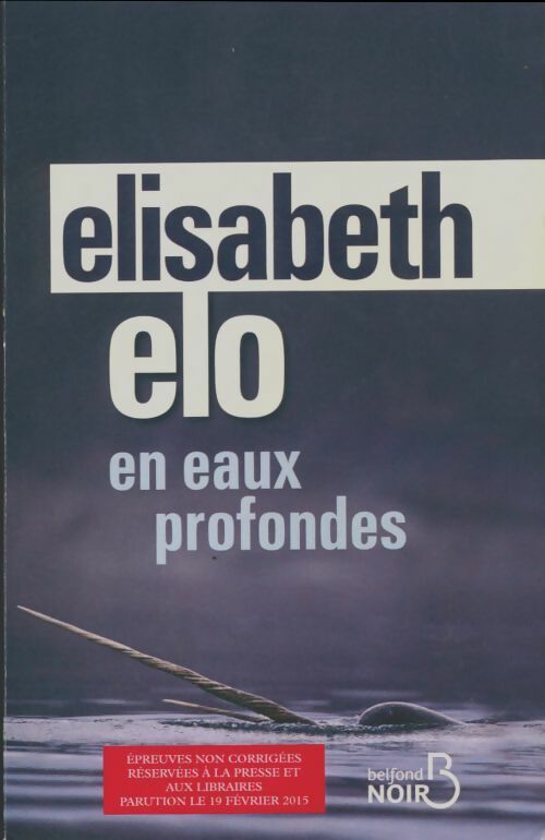 Livrenpoche : En eaux profondes - Elisabeth Elo - Livre