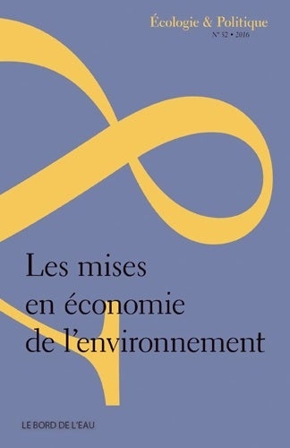 Livrenpoche : Les Mises en Économie de l'Environnement - Collectif - Livre