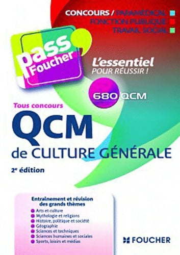 Livrenpoche : QCM de culture générale - Valérie Béal - Livre