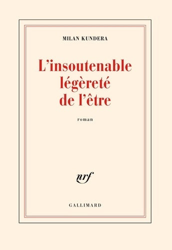 Livrenpoche : L'insoutenable légèreté de l'être - Milan Kundera - Livre