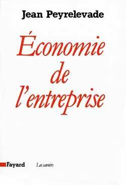 Livrenpoche : Économie de l'entreprise - Jean Peyrelevade - Livre