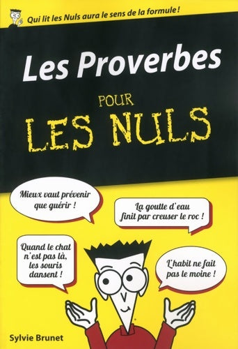 Livrenpoche : Les Proverbes poche pour les Nuls - Sylvie H. Brunet - Livre