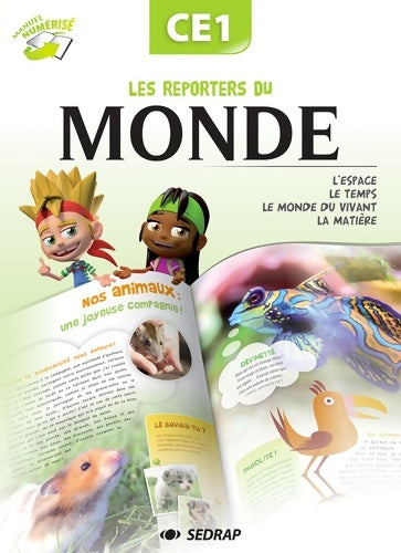 Livrenpoche : REPORTERS DU MONDE CE1 - MANUEL - Collectif - Livre