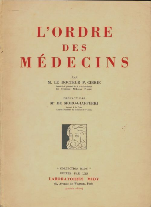 Livrenpoche : L'ordre des médecins - P Cibrie - Livre