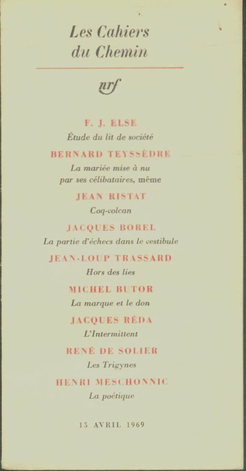 Livrenpoche : Les cahiers du chemin n°6 - Collectif - Livre