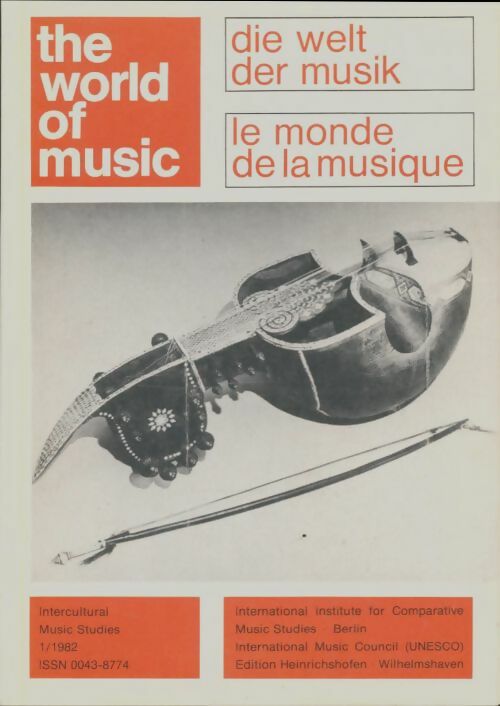 Livrenpoche : Le monde de la musique n°1/1982 - Collectif - Livre