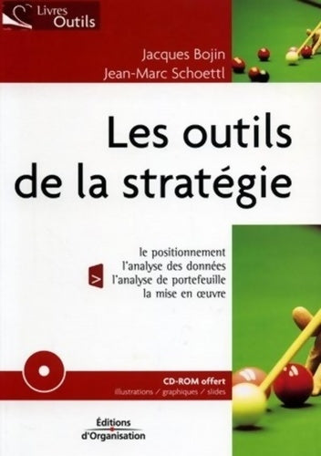 Livrenpoche : Les outils de la stratégie : Le positionnement l'analyse des données l'analyse de portefeuille la mise en oeuvre - Jean-Marc Schoettl - Livre