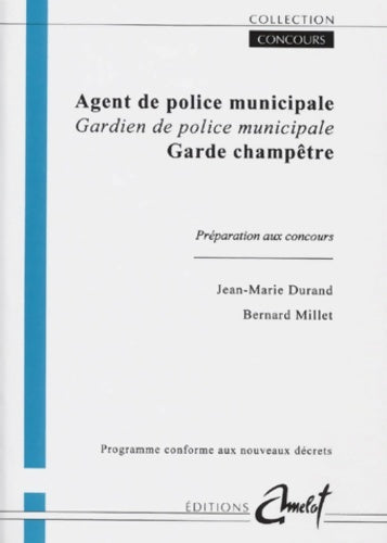 Livrenpoche : Gardien de police municipale - Loup Durand - Livre