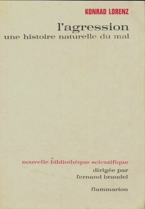 Livrenpoche : L'agression - Konrad Lorenz - Livre
