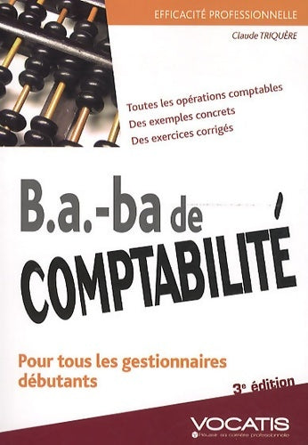 Livrenpoche : B. A. -BA de comptabilité - Claude Triquère - Livre