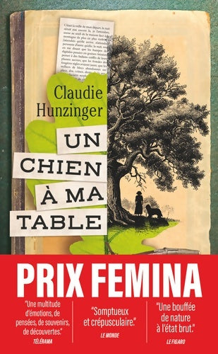 Livrenpoche : Un chien à ma table - Claudie Hunzinger - Livre