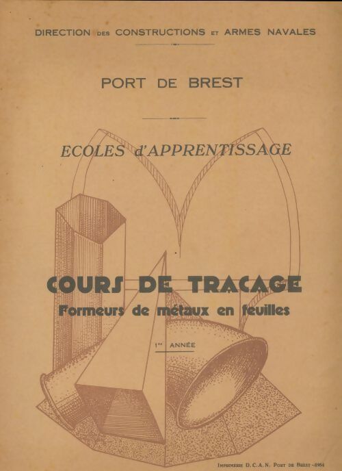 Livrenpoche : Cours de traçage : Formeurs de métaux en feuilles - Collectif - Livre