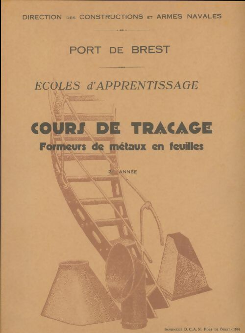 Livrenpoche : Cours de traçage : Formeurs de métaux en feuilles 2e année - Collectif - Livre
