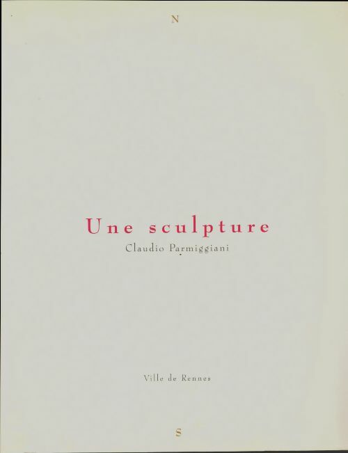 Livrenpoche : Une sculpture - Claudio Parmiggiani - Livre