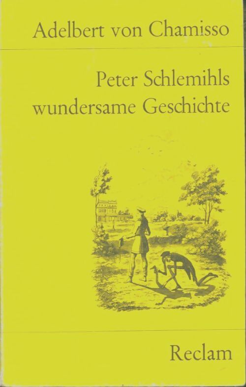 Livrenpoche : Peter schlemihls wundersame geschichte - Adelbert Von Chamisso - Livre