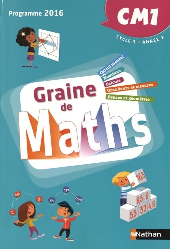 Livrenpoche : Graine de maths CM1 - Manuel - Xavier Delaville - Livre