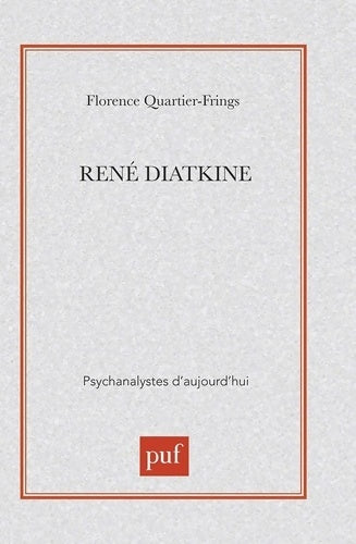Livrenpoche : René Diatkine - Florence Quartier-Frings - Livre