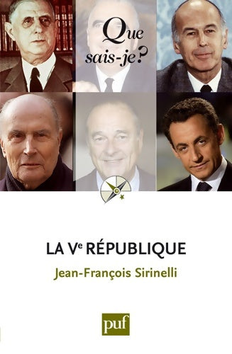 Livrenpoche : La Ve République - Jean-François Sirinelli - Livre