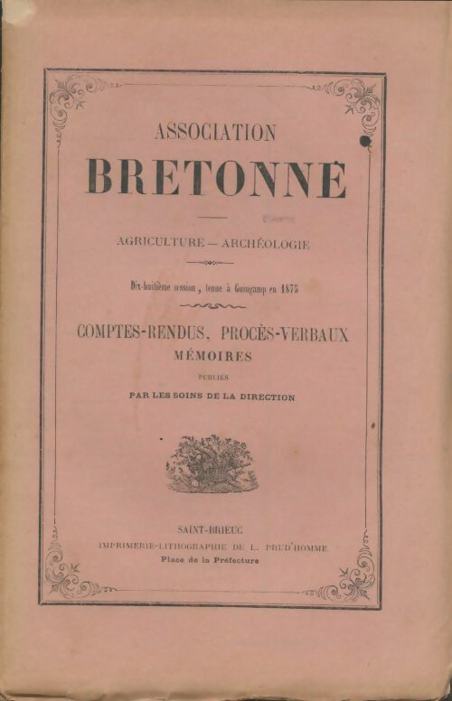 Livrenpoche : Association bretonne 1875 - Collectif - Livre