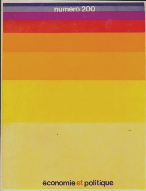 Livrenpoche : Economie et politique n°200 - Collectif - Livre