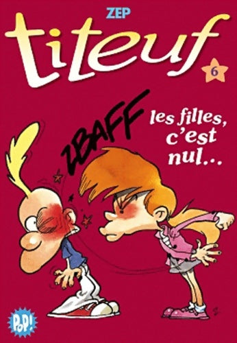 Livrenpoche : Les filles c'est nul... - Zep - Livre
