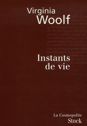 Livrenpoche : Instants de vie - Virginia Woolf - Livre