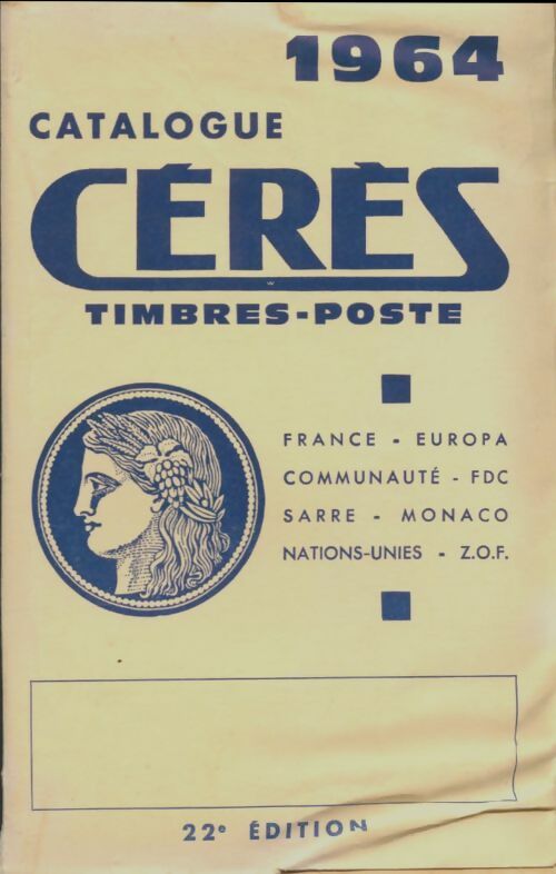 Livrenpoche : Catalogue timbres-poste 1964 - Collectif - Livre