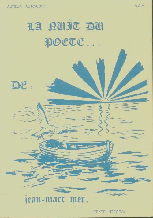 Livrenpoche : La nuit du poète - Jean-Marc Mer - Livre