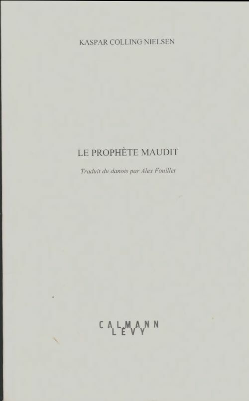 Livrenpoche : Le prophète maudit - Kaspar Colling Nielsen - Livre
