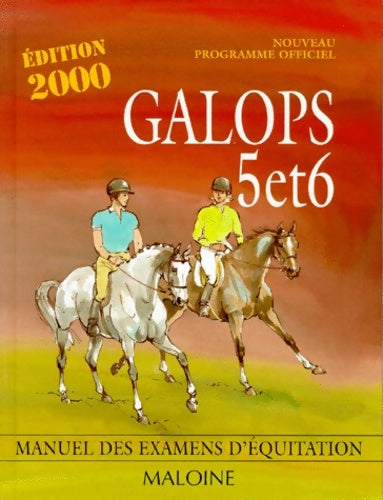Livrenpoche : Galops 5 et 6 édition 2000 - Collectif - Livre