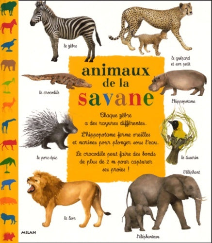 Livrenpoche : Animaux de la savane - Christian Havard - Livre
