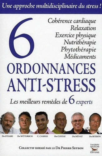 Livrenpoche : Six ordonnances anti-stress - Collectif - Livre