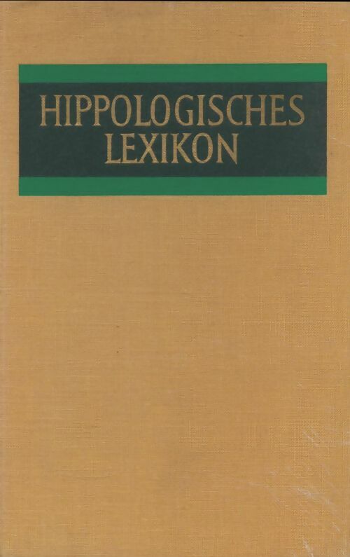 Livrenpoche : Hippologisches lexikon - A.M Boden - Livre