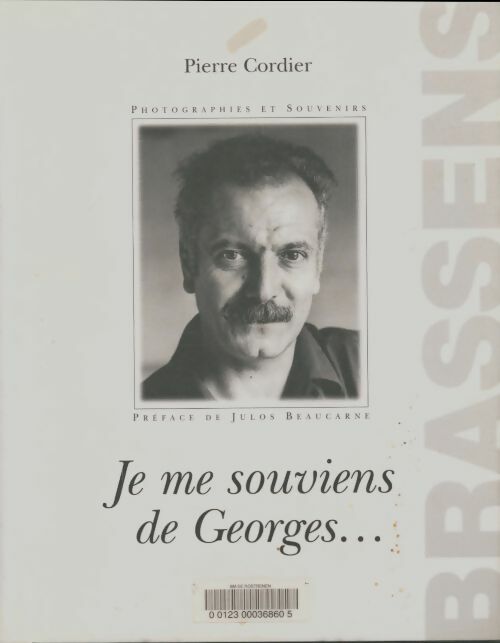 Livrenpoche : Je me souviens de Georges - Pierre Cordier - Livre