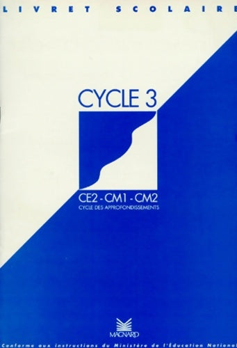 Livrenpoche : Livret scolaire cycle 3 français/maths - Collectif - Livre