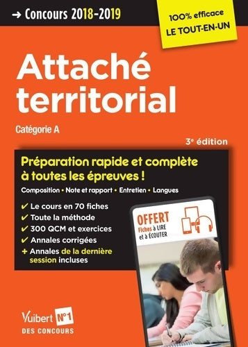 Livrenpoche : Concours Attaché territorial - Catégorie A - Préparation rapide et complète à toutes les épreuves ! : Concours 2018 - Pierre-Brice Lebrun - Livre