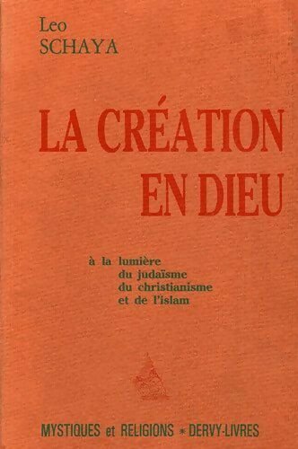 Livrenpoche : La création en Dieu - Leo Schaya - Livre