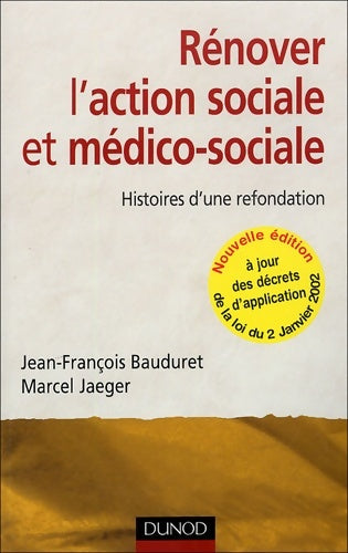 Livrenpoche : Rénover l'action sociale - Bauduret - Livre