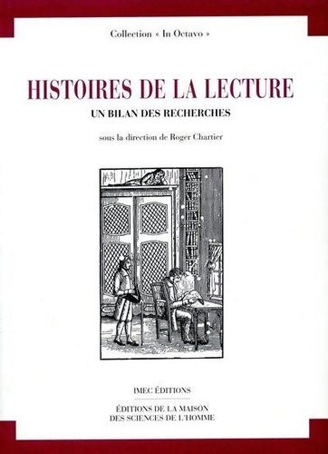 Livrenpoche : Histoires de la lecture un bilan des recherches. Actes du colloque des 29 et 30 janvier 1993 - R. Chartier - Livre