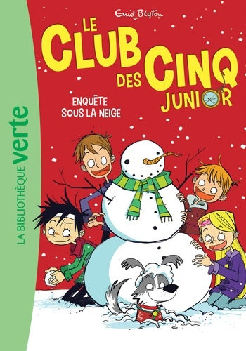 Livrenpoche : Le Club des Cinq Junior 08 - Enquête sous la neige - Enid Blyton - Livre