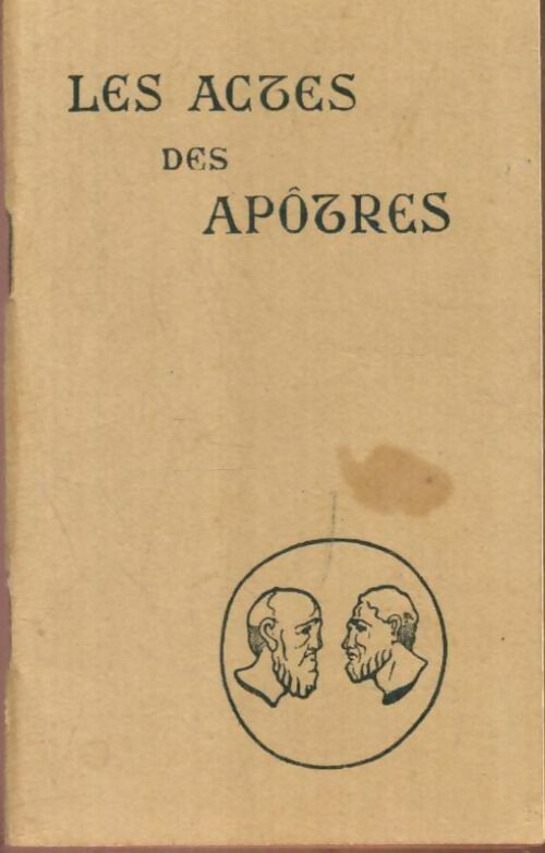 Livrenpoche : Les actes des apôtres - Chanoine Crampon - Livre