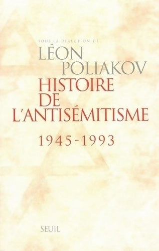 Livrenpoche : Histoire de l'antisémitisme - Collectif - Livre