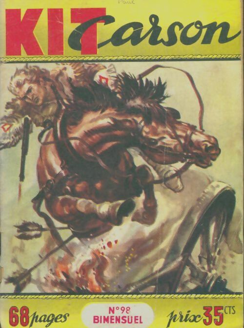 Livrenpoche : Kit Carson n°98 - Collectif - Livre