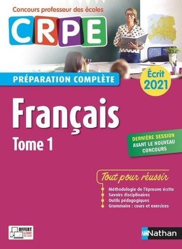 Livrenpoche : Français Tome I - Préparation complète - écrit 2021 - Claire Doquet - Livre