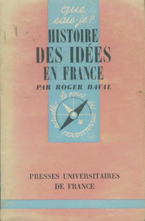 Livrenpoche : Histoire des idées en France - Roger Daval - Livre