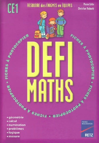Livrenpoche : Defimaths CE1 - Colin - Livre