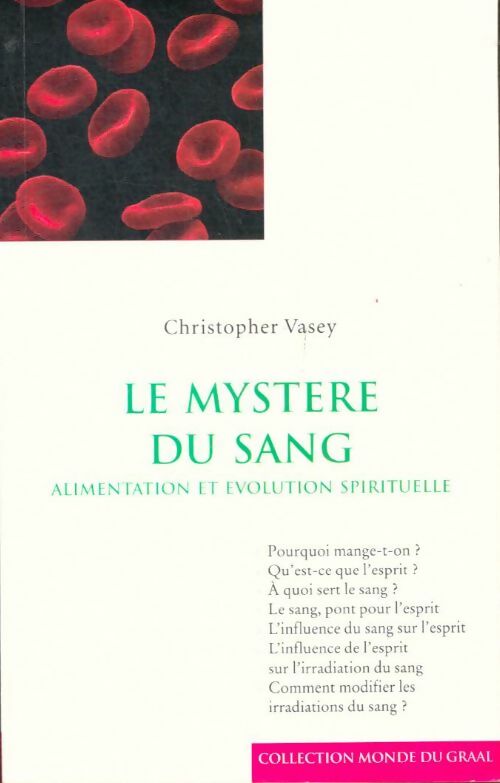 Livrenpoche : Le mystère du sang - Christopher Vasey - Livre